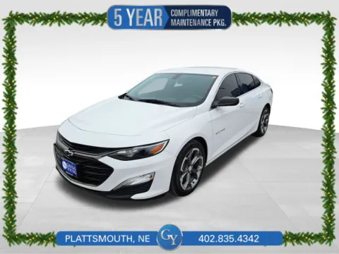White 2019 Chevrolet Malibu RS for sale in Plattsmouth, NE