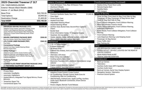 Photos of 2025 Chevrolet Traverse LT for sale in Plattsmouth, NE at Gregg Young of Plattsmouth