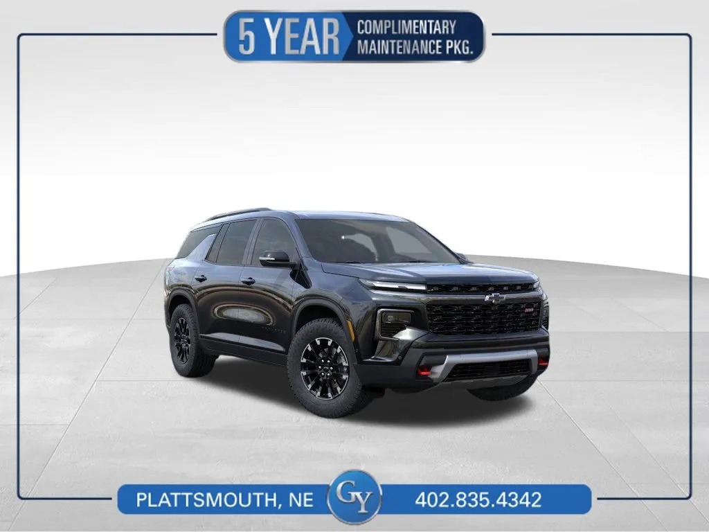 Black 2025 Chevrolet Traverse Z71 for sale in Plattsmouth, NE