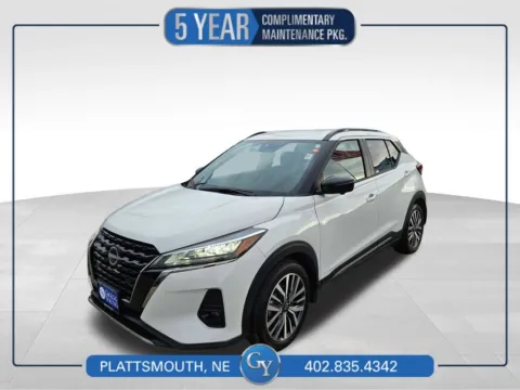 White 2023 Nissan Kicks SR for sale in Plattsmouth, NE