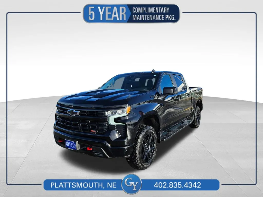 Black 2024 Chevrolet Silverado 1500 LT Trail Boss for sale in Plattsmouth, NE