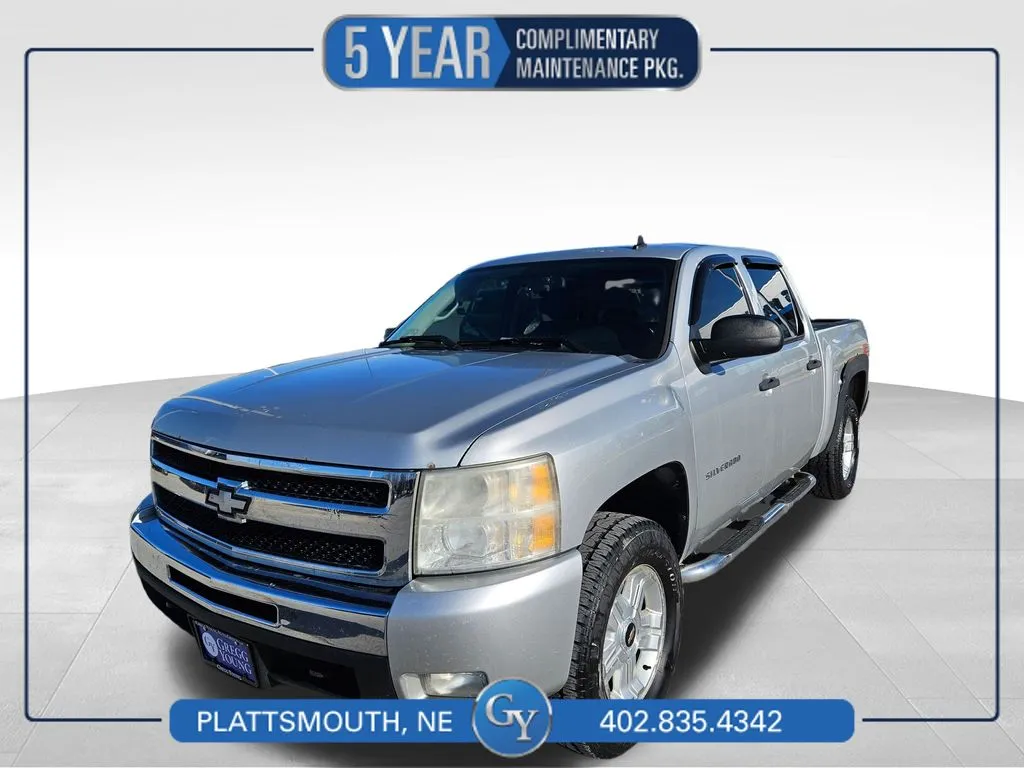 Silver 2010 Chevrolet Silverado 1500 LT for sale in Plattsmouth, NE