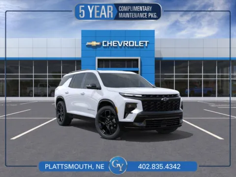 White 2026 Chevrolet Traverse AWD RS for sale in Plattsmouth, NE