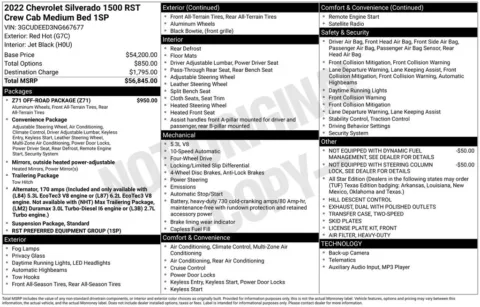 Photos of 2022 Chevrolet Silverado 1500 RST for sale in Plattsmouth, NE at Gregg Young of Plattsmouth