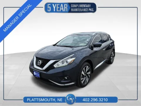 Blue 2018 Nissan Murano Platinum for sale in Plattsmouth, NE