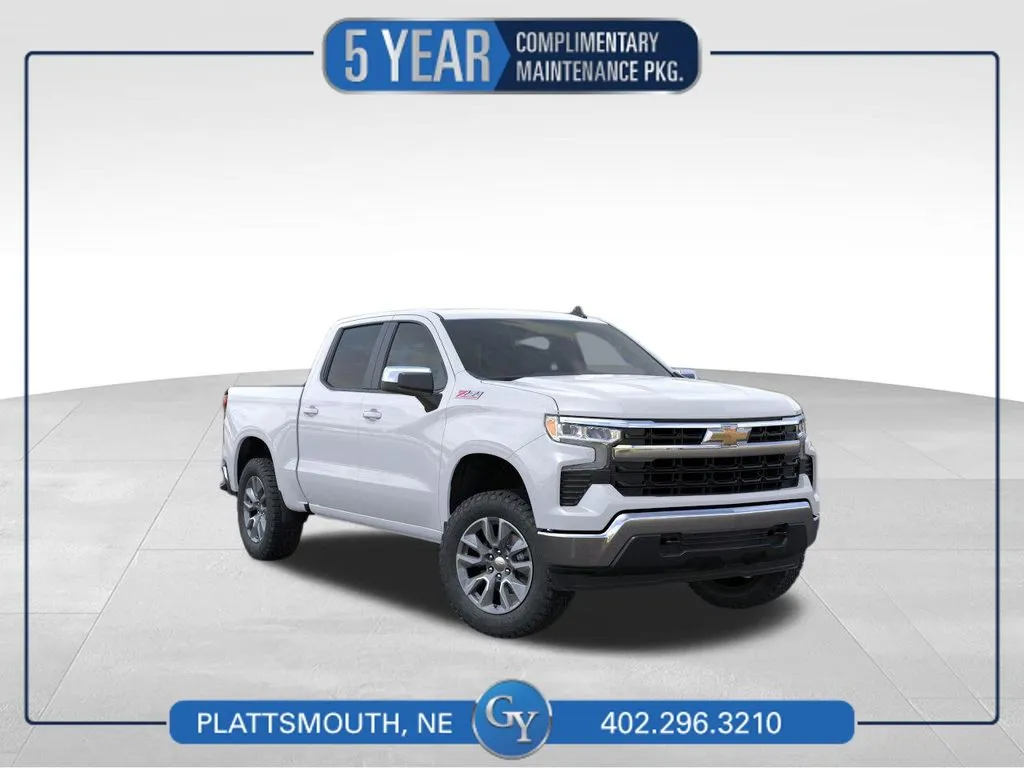White 2026 Chevrolet Silverado 1500 LT for sale in Plattsmouth, NE