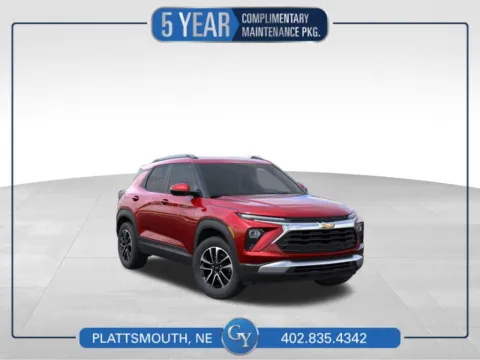 Red 2026 Chevrolet TrailBlazer LT for sale in Plattsmouth, NE