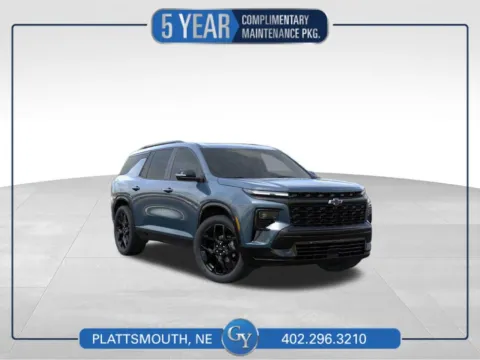 Blue 2026 Chevrolet Traverse RS for sale in Plattsmouth, NE