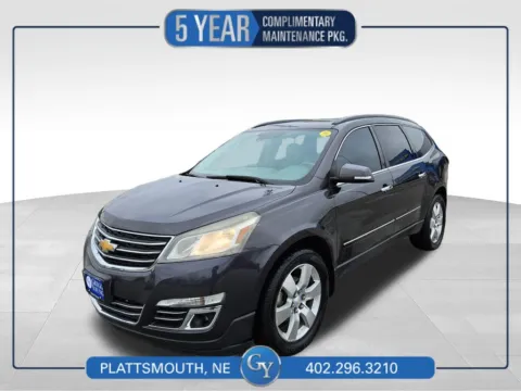 Gray 2015 Chevrolet Traverse LTZ for sale in Plattsmouth, NE