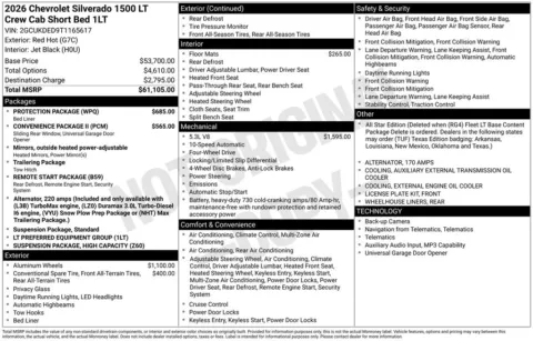 Photos of 2026 Chevrolet Silverado 1500 LT for sale in Plattsmouth, NE at Gregg Young of Plattsmouth