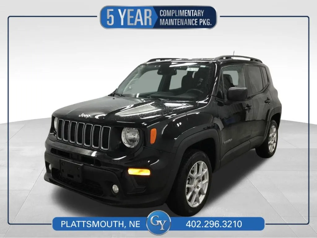 Black 2022 Jeep Renegade Latitude for sale in Plattsmouth, NE