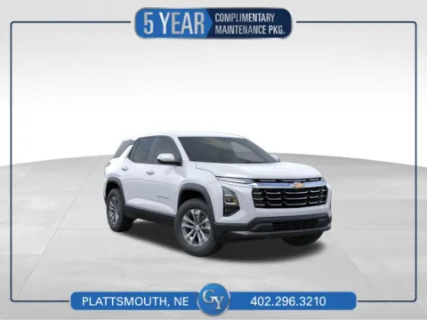 White 2026 Chevrolet Equinox LT for sale in Plattsmouth, NE