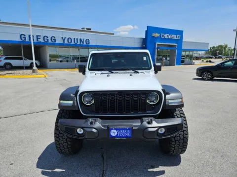 Another view of 2025 Jeep Wrangler Willys for sale in Plattsmouth, NE at Gregg Young Chevrolet Of Plattsmouth