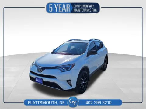White 2017 Toyota RAV4 SE for sale in Plattsmouth, NE