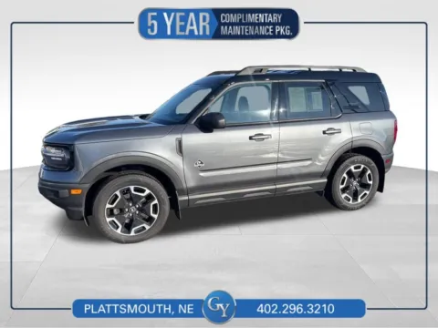 Gray 2022 Ford Bronco Sport Outer Banks for sale in Plattsmouth, NE