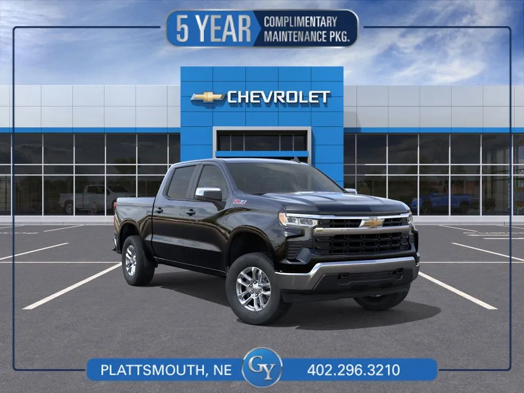 Black 2026 Chevrolet Silverado 1500 LT for sale in Plattsmouth, NE