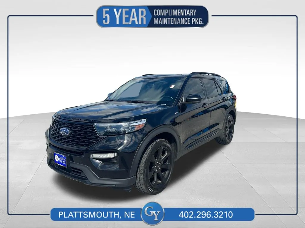 Black 2023 Ford Explorer ST-Line for sale in Plattsmouth, NE