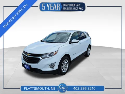 White 2020 Chevrolet Equinox LT for sale in Plattsmouth, NE