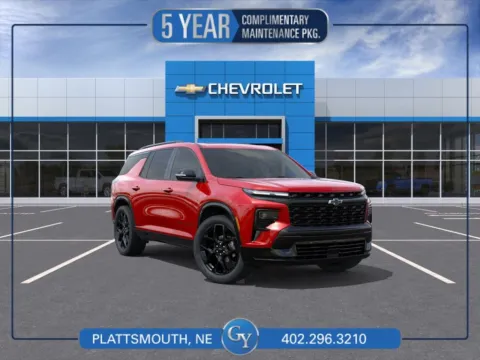 Red 2026 Chevrolet Traverse RS for sale in Plattsmouth, NE