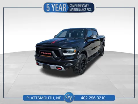 Black 2019 Ram 1500 Rebel for sale in Plattsmouth, NE