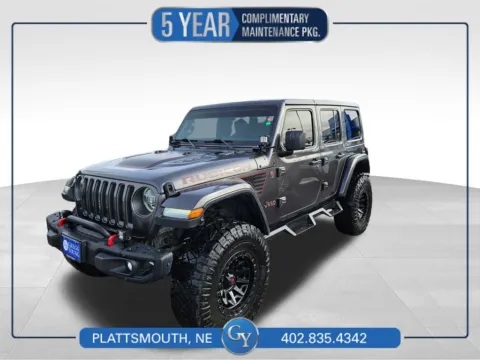 Gray 2019 Jeep Wrangler Unlimited Rubicon for sale in Plattsmouth, NE