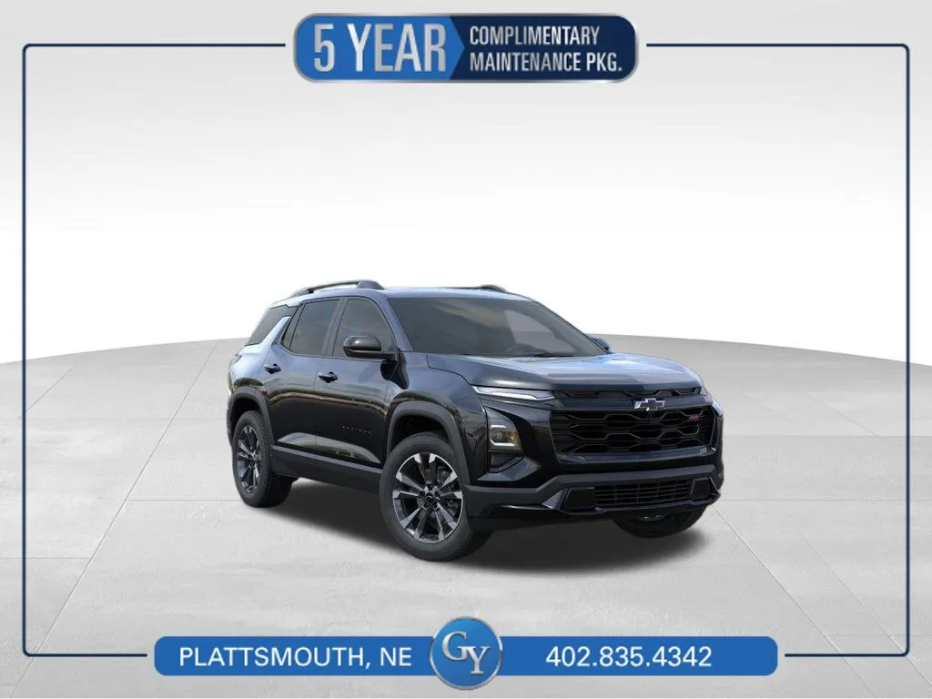 Black 2026 Chevrolet Equinox RS for sale in Plattsmouth, NE