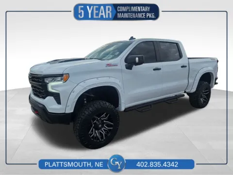 White 2025 Chevrolet Silverado 1500 LT Trail Boss for sale in Plattsmouth, NE