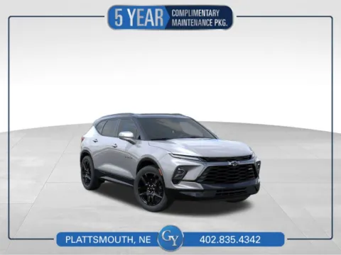 Gray 2025 Chevrolet Blazer RS for sale in Plattsmouth, NE