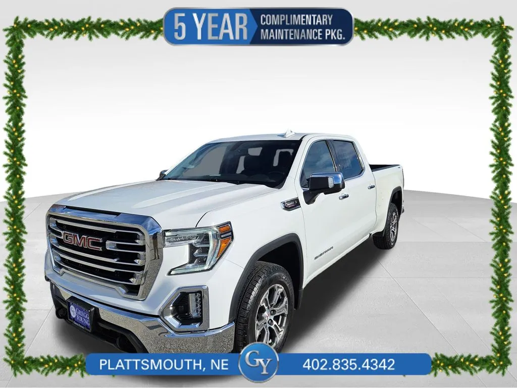 White 2021 GMC Sierra 1500 SLT for sale in Plattsmouth, NE