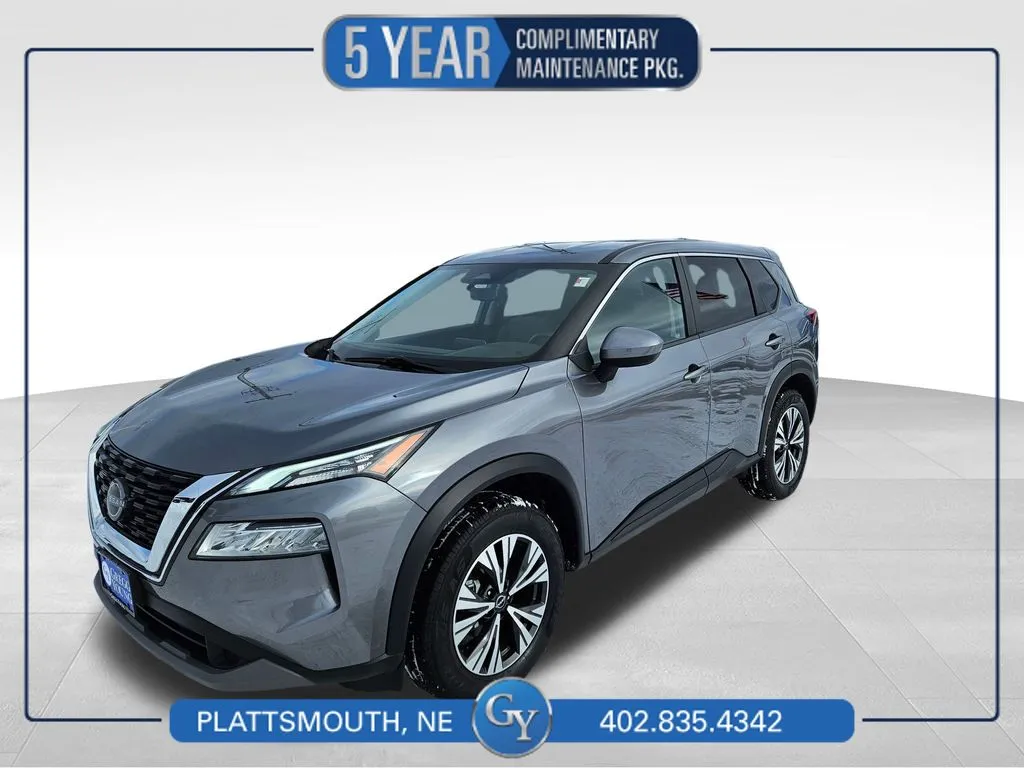 Gray 2023 Nissan Rogue SV for sale in Plattsmouth, NE
