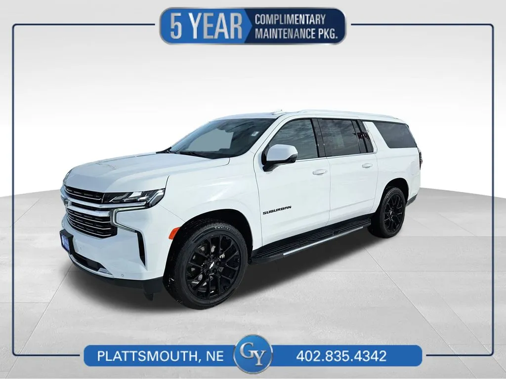 White 2022 Chevrolet Suburban LT for sale in Plattsmouth, NE