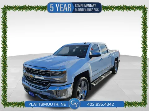 White 2017 Chevrolet Silverado 1500 LTZ for sale in Plattsmouth, NE