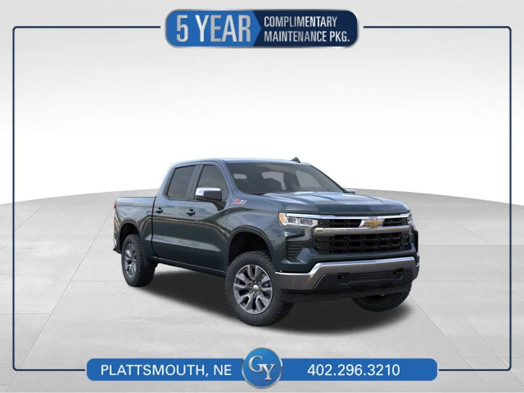 Gray 2025 Chevrolet Silverado 1500 LT for sale in Plattsmouth, NE