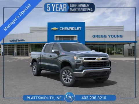Gray 2025 Chevrolet Silverado 1500 LT for sale in Plattsmouth, NE