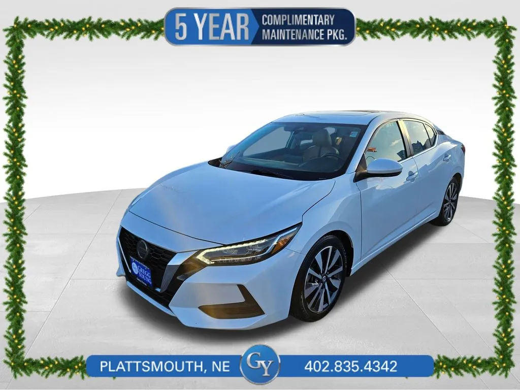 White 2020 Nissan Sentra SV for sale in Plattsmouth, NE