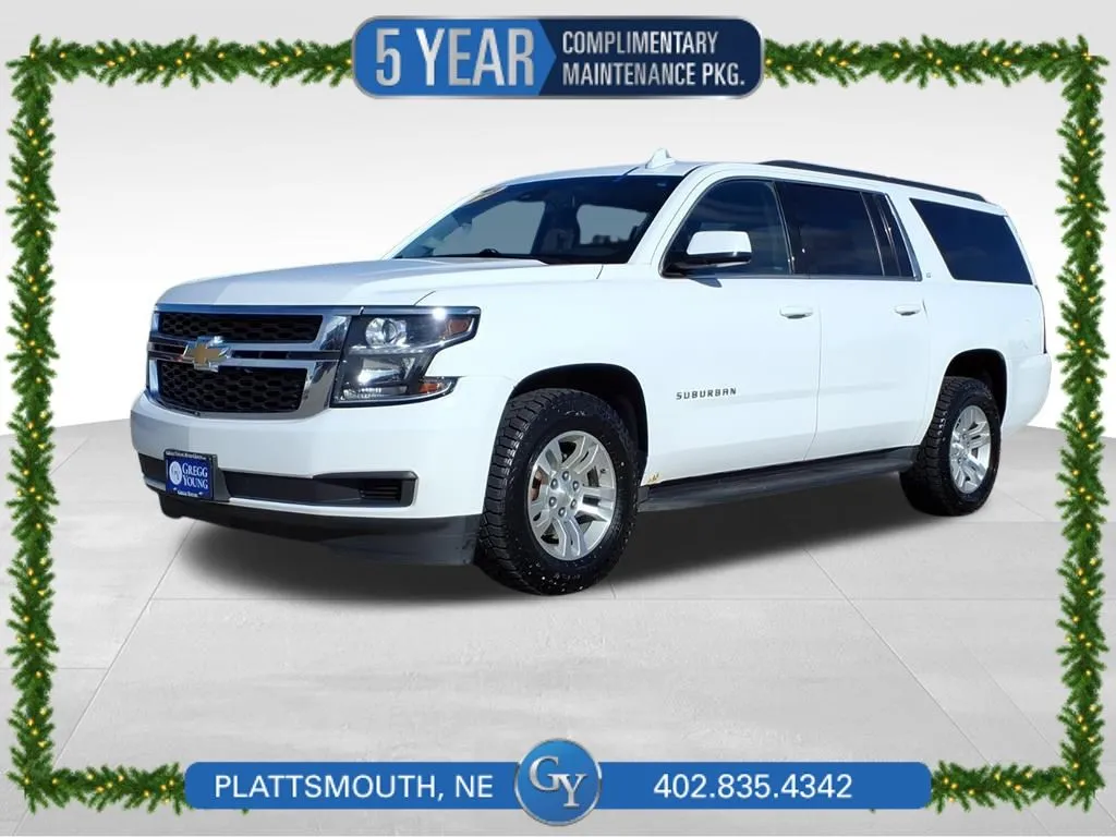White 2018 Chevrolet Suburban LT for sale in Plattsmouth, NE