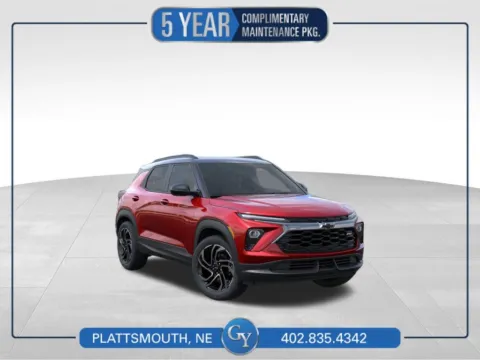 Red 2026 Chevrolet TrailBlazer RS for sale in Plattsmouth, NE