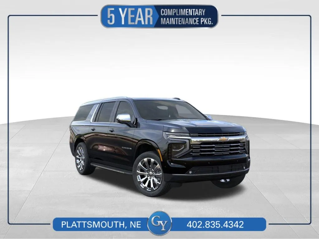 Black 2025 Chevrolet Suburban Premier for sale in Plattsmouth, NE
