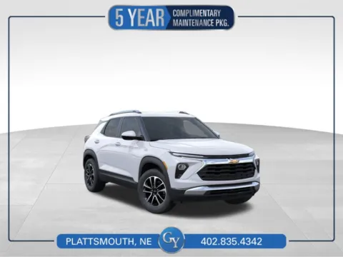 White 2026 Chevrolet TrailBlazer LT for sale in Plattsmouth, NE