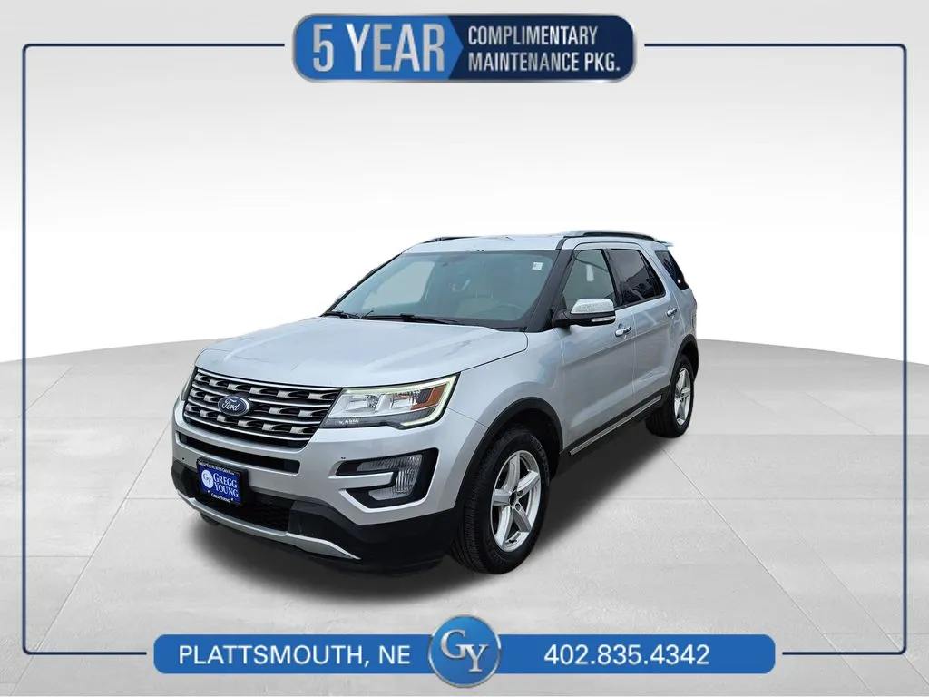 Silver 2017 Ford Explorer XLT for sale in Plattsmouth, NE