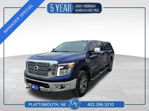 Blue 2017 Nissan Titan XD SL for sale in Plattsmouth, NE