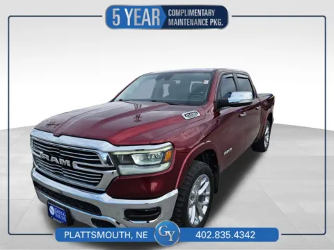 Red 2021 Ram 1500 Laramie for sale in Plattsmouth, NE