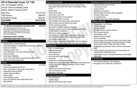 Photos of 2014 Chevrolet Cruze 1LT for sale in Plattsmouth, NE at Gregg Young Chevrolet Of Plattsmouth