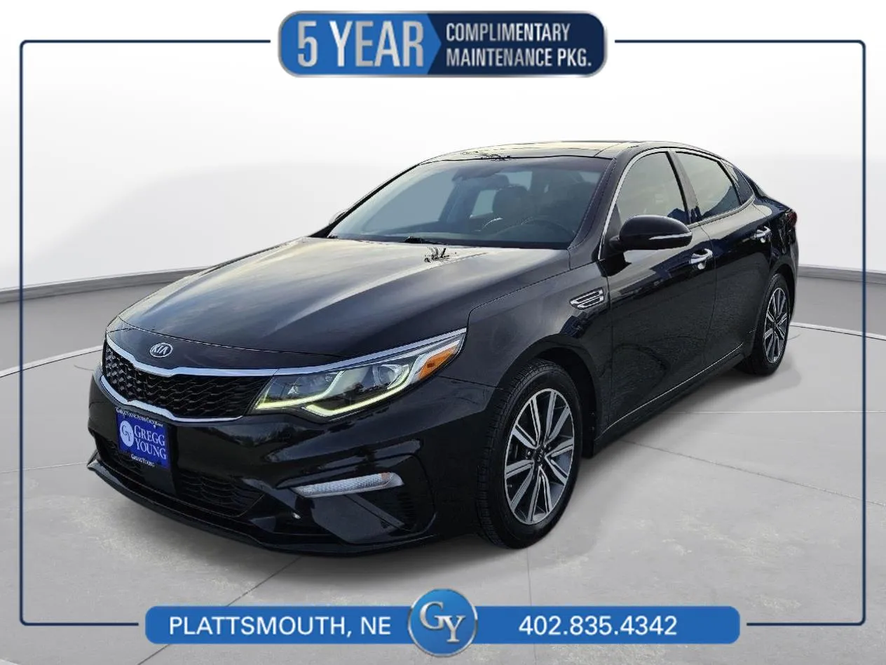 Black 2019 Kia Optima EX for sale in Plattsmouth, NE
