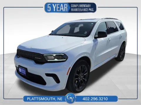 White 2023 Dodge Durango SXT Plus for sale in Plattsmouth, NE