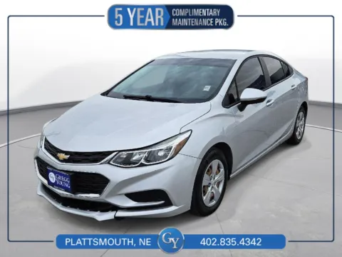 Silver 2017 Chevrolet Cruze LS for sale in Plattsmouth, NE