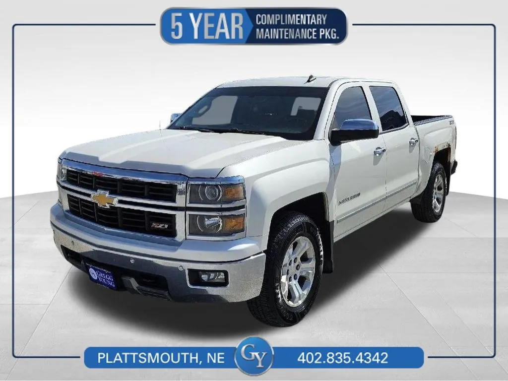 White 2014 Chevrolet Silverado 1500 LTZ for sale in Plattsmouth, NE