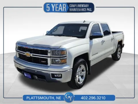 White 2014 Chevrolet Silverado 1500 LTZ for sale in Plattsmouth, NE