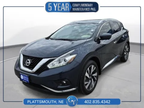 Blue 2018 Nissan Murano Platinum for sale in Plattsmouth, NE