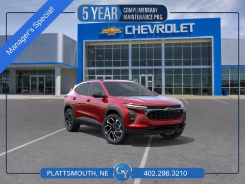 Red 2026 Chevrolet Trax 2RS for sale in Plattsmouth, NE